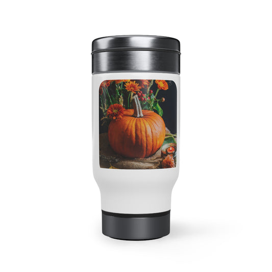 epalaces Stainless Steel Travel Mug with Handle, 14oz - ePalaceS