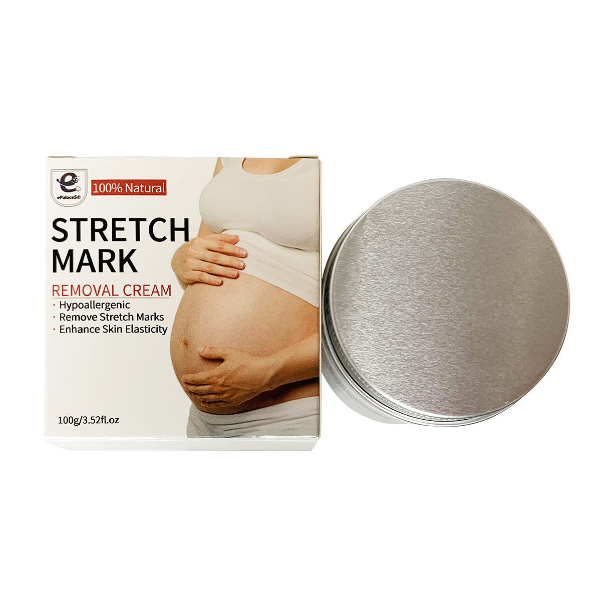 100% Natural Stretch Marks Removal Cream  Hypoallergenic Treatment  Marks Enhance Skin Elasticity - ePalaceS