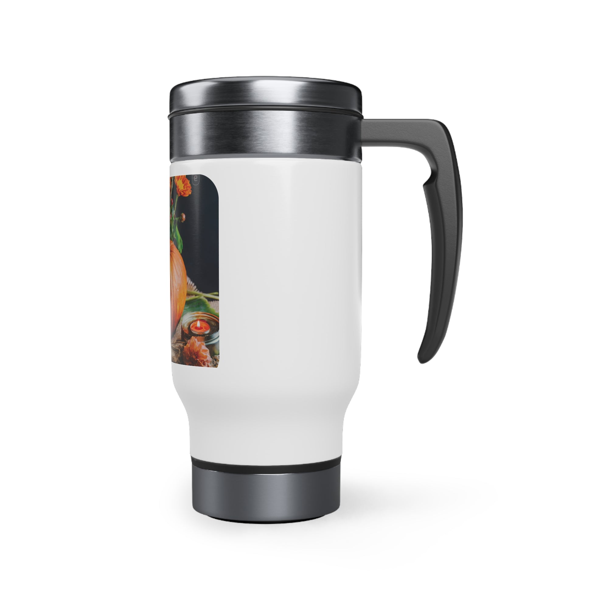 epalaces Stainless Steel Travel Mug with Handle, 14oz - ePalaceS